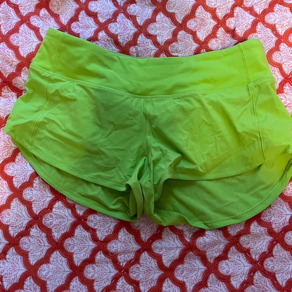 lululemon speed up lime green